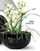 Cachepot Preto Brilho 2344