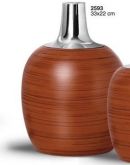 Vaso Grande Wood Aluminium 2593