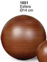 Bola De Mesa Grande Wood Brown 1651