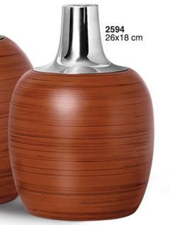 Vaso Média Wood Aluminium 2594